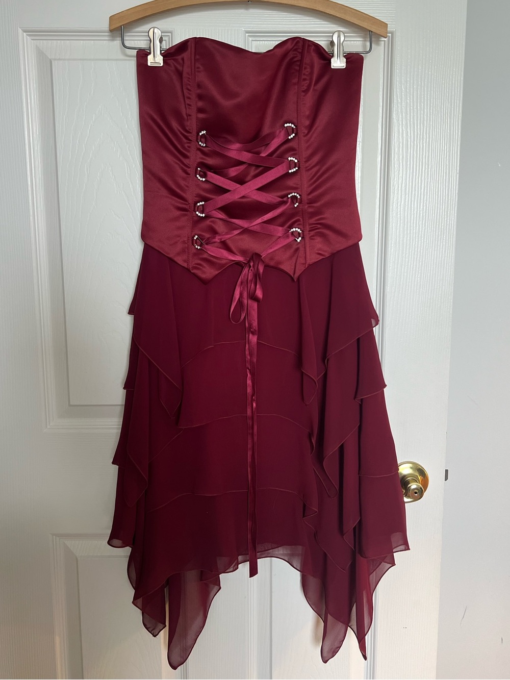 Vintage 90’s Jessica McClintock Red Corset Fairy Dress